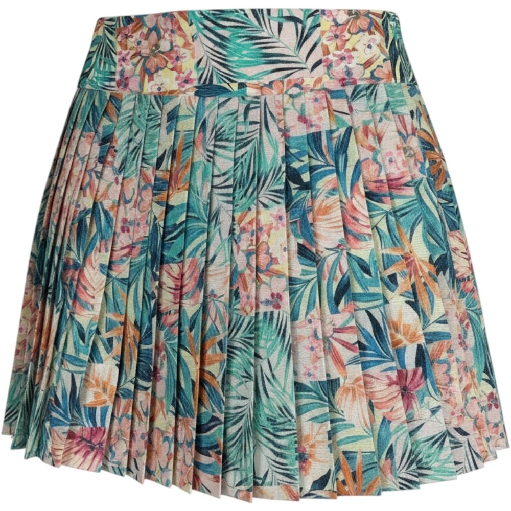 NWT Tommy Bahama Bahama Coast Skort Women Extra Large Lychee Tropical Pleated